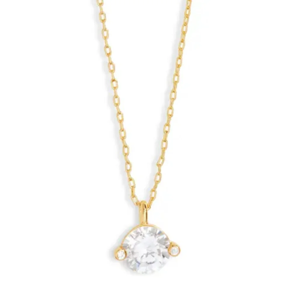 KATE SPADE duo prong pendant necklace